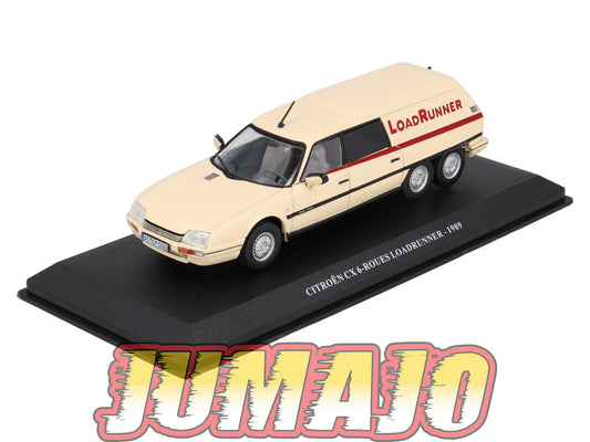 UTC34 Voiture 1/43 IXO Altaya Utilitaire Citroën CX 6 roues LoadRunner 1989