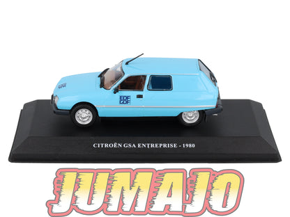 UTC35 Voiture 1/43 IXO Altaya Utilitaire CITROËN GSA ENTREPRISE 1980
