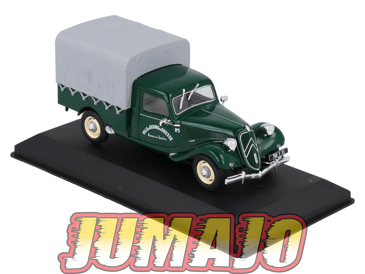 UTC36 Voiture 1/43 IXO Altaya Utilitaire Citroën Traction 11 Utilitaire Bachée 1961