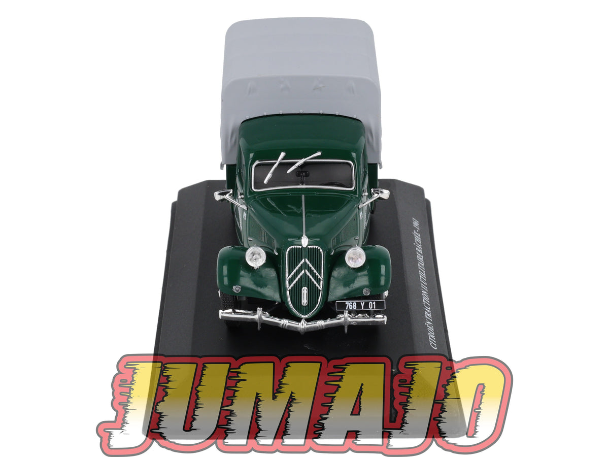 UTC36 Voiture 1/43 IXO Altaya Utilitaire Citroën Traction 11 Utilitaire Bachée 1961