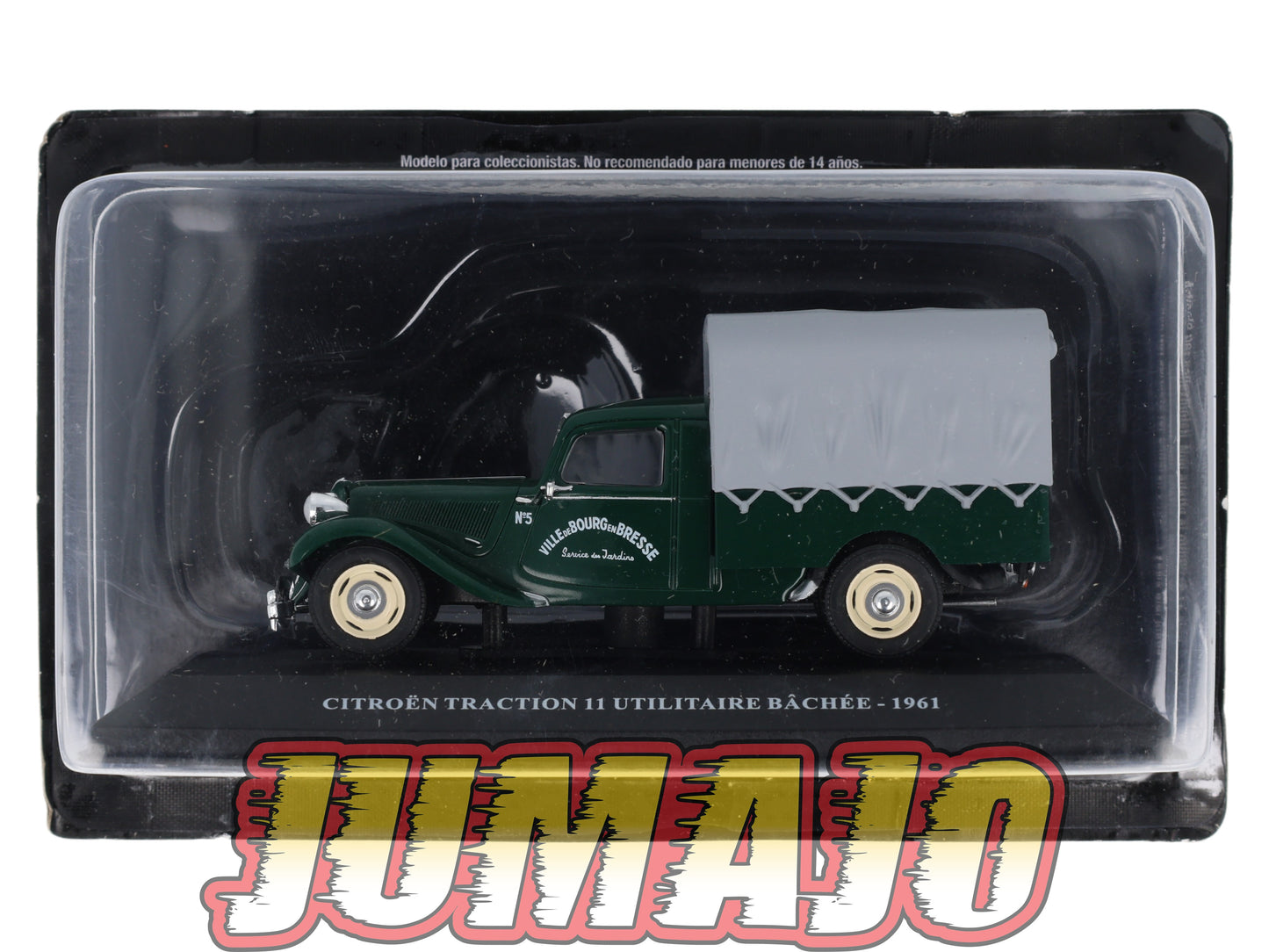 UTC36 Voiture 1/43 IXO Altaya Utilitaire Citroën Traction 11 Utilitaire Bachée 1961