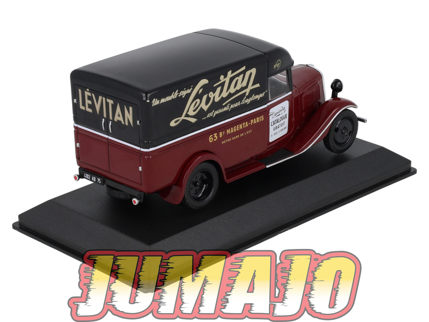 UTC38 Voiture 1/43 IXO Altaya Utilitaire Citroën Type 23 Fourgon 1950 Lévitan