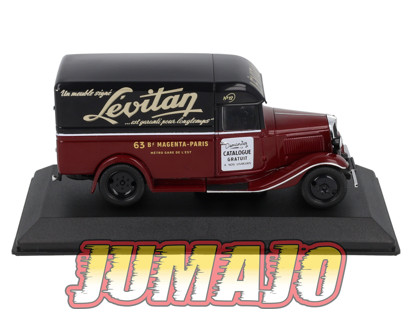 UTC38 Voiture 1/43 IXO Altaya Utilitaire Citroën Type 23 Fourgon 1950 Lévitan