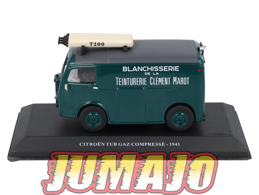 UTC39 Voiture 1/43 IXO Altaya Utilitaire Citroën TUB Gaz Compressé 1941