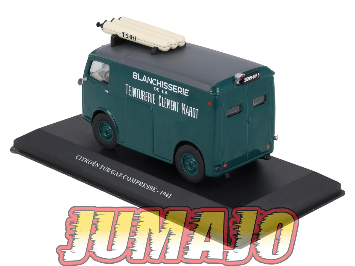 UTC39 Voiture 1/43 IXO Altaya Utilitaire Citroën TUB Gaz Compressé 1941