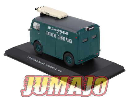 UTC39 Voiture 1/43 IXO Altaya Utilitaire Citroën TUB Gaz Compressé 1941