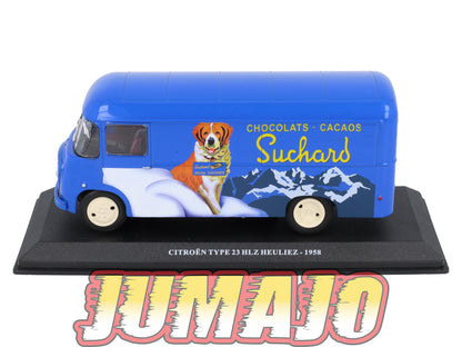 UTC3 Voiture 1/43 IXO Altaya Utilitaire CITROEN Type 23 HLZ Heuliez 1958 Suchard