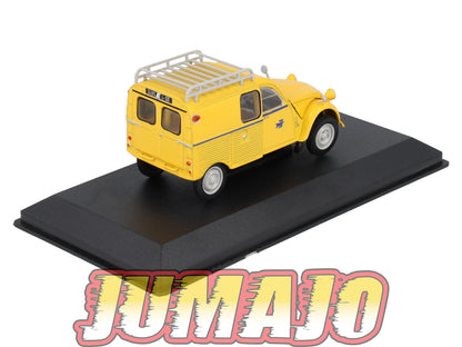UTC42 Voiture 1/43 IXO Altaya Utilitaire Citroën 2CV Fourgonnette Azu La poste 1968