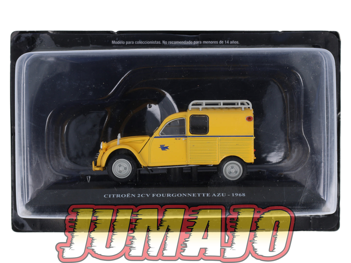 UTC42 Voiture 1/43 IXO Altaya Utilitaire Citroën 2CV Fourgonnette Azu La poste 1968