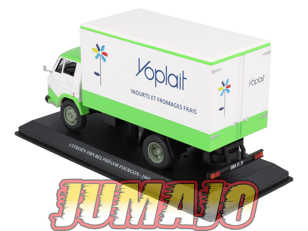 UTC43 Voiture 1/43 IXO Altaya Utilitaire Citroën 350N Belphégor Fourgon Yoplait 1969