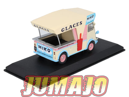 UTC7 Voiture 1/43 IXO Altaya Utilitaire CITROEN : Type H Glacier 1965
