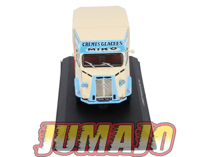 UTC7 Voiture 1/43 IXO Altaya Utilitaire CITROEN : Type H Glacier 1965