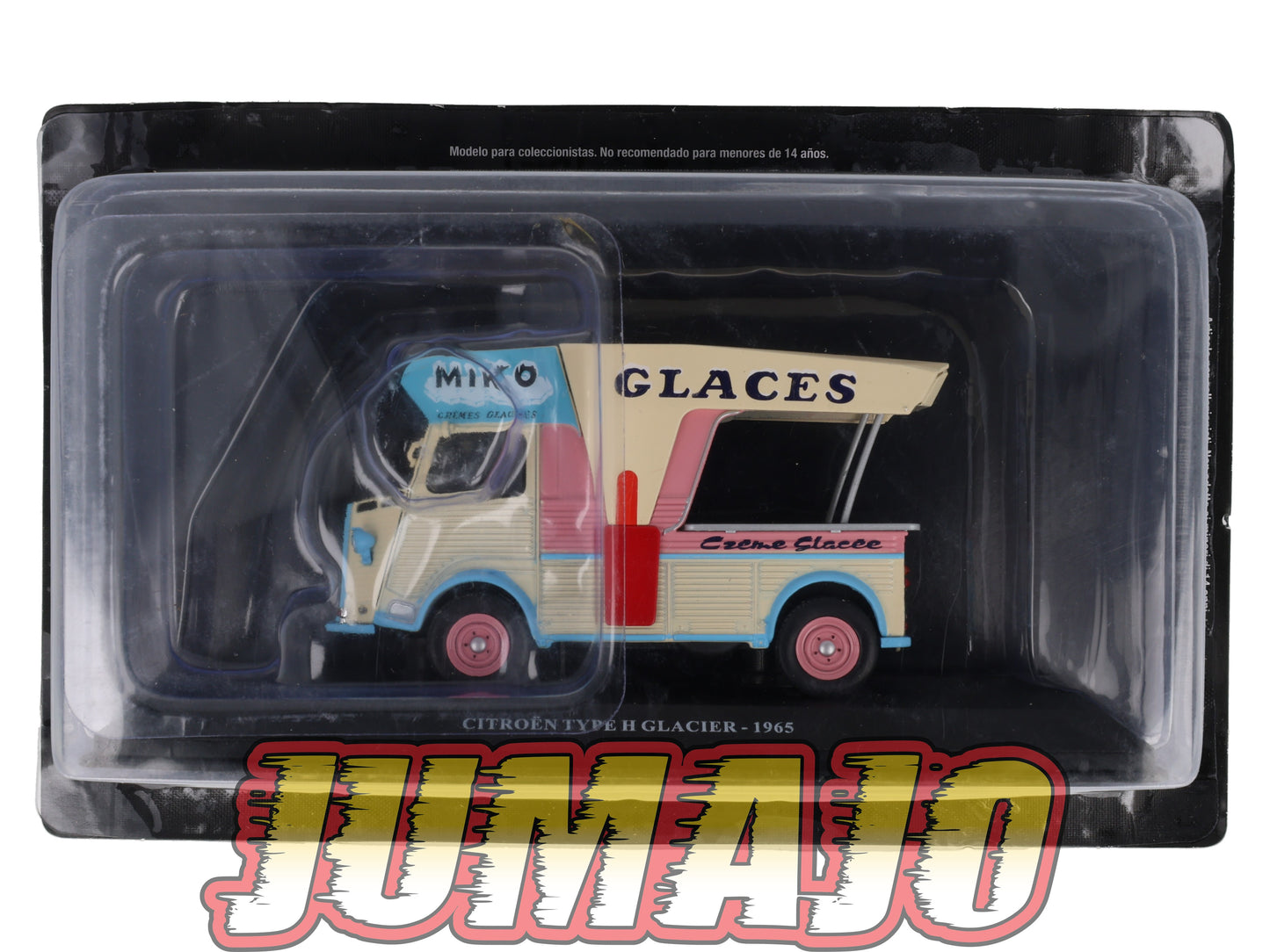 UTC7 Voiture 1/43 IXO Altaya Utilitaire CITROEN : Type H Glacier 1965
