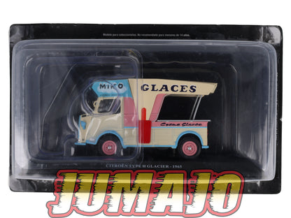 UTC7 Voiture 1/43 IXO Altaya Utilitaire CITROEN : Type H Glacier 1965