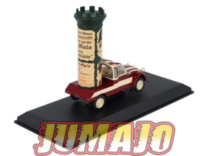 UTC9 Voiture 1/43 IXO Altaya Utilitaire CITROEN : 2CV AZU Colonne Morris 1961