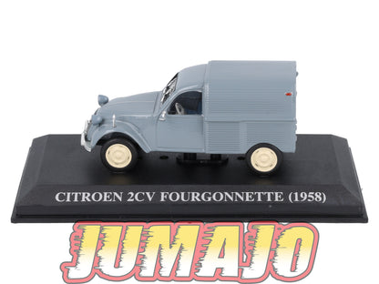 VA15 voiture 1/43 IXO altaya : CITROEN 2CV Fourgonnette 1958
