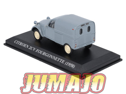 VA15 voiture 1/43 IXO altaya : CITROEN 2CV Fourgonnette 1958