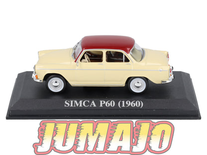 VA17 voiture 1/43 IXO altaya : SIMCA P60 1960