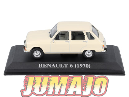VA20 voiture 1/43 IXO altaya : RENAULT 6 1970