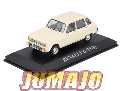 VA20 voiture 1/43 IXO altaya : RENAULT 6 1970