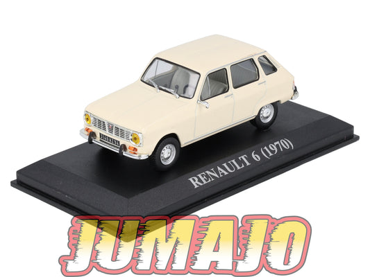 VA20 voiture 1/43 IXO altaya : RENAULT 6 1970