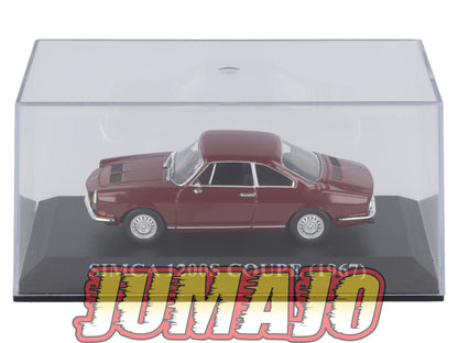 VA27 voiture 1/43 IXO altaya : SIMCA 1200S Coupe 1967