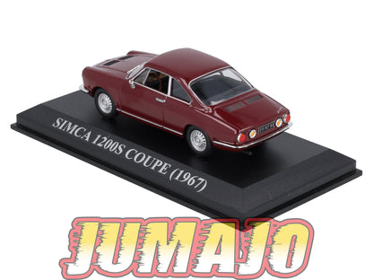 VA27 voiture 1/43 IXO altaya : SIMCA 1200S Coupe 1967
