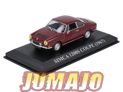 VA27 voiture 1/43 IXO altaya : SIMCA 1200S Coupe 1967