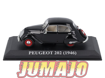 VA32 voiture 1/43 IXO altaya : PEUGEOT 202 1946