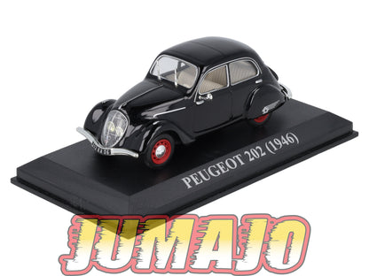 VA32 voiture 1/43 IXO altaya : PEUGEOT 202 1946