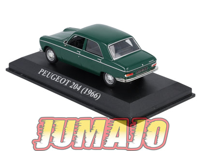 VA46 voiture 1/43 IXO altaya : PEUGEOT 204 1966