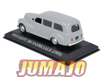 VA65 voiture 1/43 IXO altaya : PEUGEOT 203 Familiale 1955