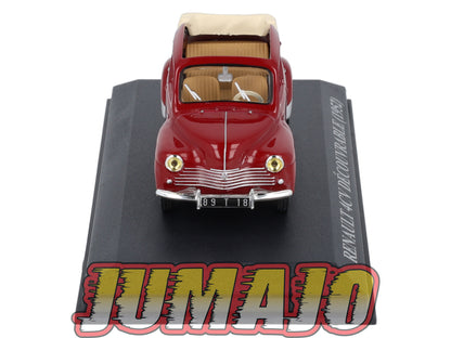 VA68 voiture 1/43 IXO altaya : RENAULT 4CV Decouvrable 1952