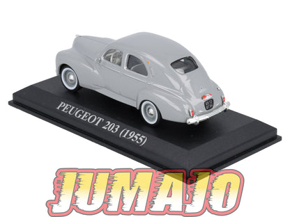 VA6 voiture 1/43 IXO altaya : PEUGEOT 203 1955