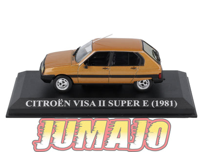 VA88 voiture 1/43 IXO altaya : CITROEN Visa II Super E 1981