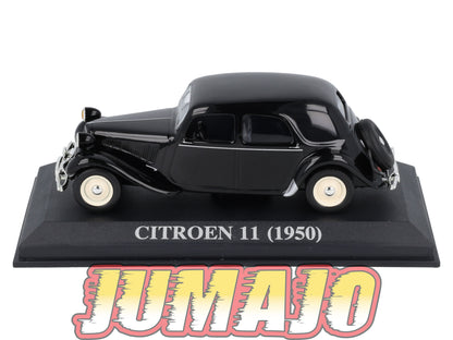 VA8 voiture 1/43 IXO altaya : CITROEN 11 traction 1950