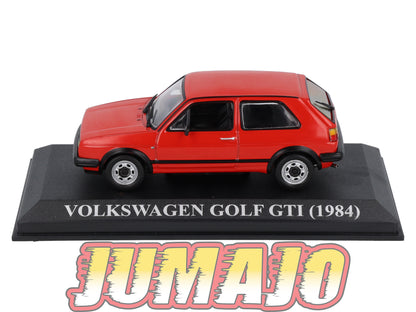 VA93 voiture 1/43 IXO altaya : VOLKSWAGEN Golf II GTI 1984