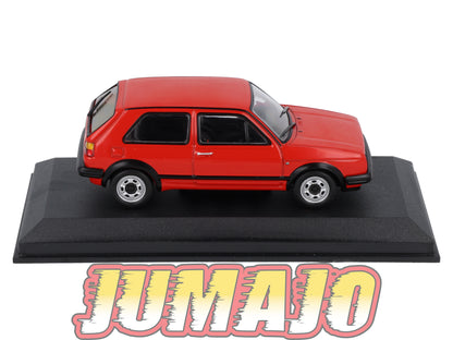 VA93 voiture 1/43 IXO altaya : VOLKSWAGEN Golf II GTI 1984