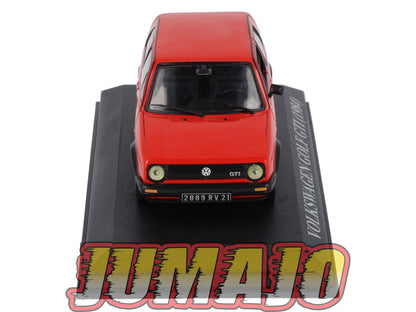 VA93 voiture 1/43 IXO altaya : VOLKSWAGEN Golf II GTI 1984