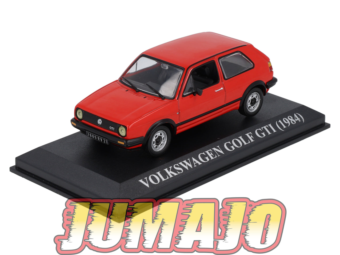 VA93 voiture 1/43 IXO altaya : VOLKSWAGEN Golf II GTI 1984