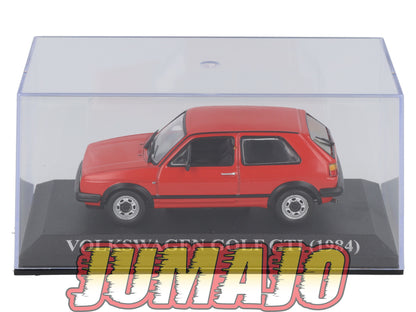 VA93 voiture 1/43 IXO altaya : VOLKSWAGEN Golf II GTI 1984