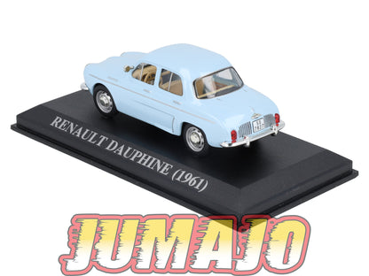 VAE12 voiture antan Espagne 1/43 IXO Altaya : RENAULT Dauphine 1961