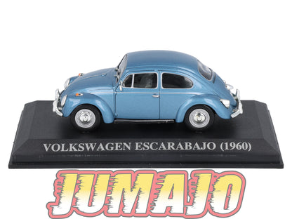 VAE15 voiture antan Espagne 1/43 IXO Altaya : VOLKSWAGEN Cox Escarabajo 1960