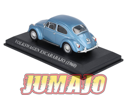 VAE15 voiture antan Espagne 1/43 IXO Altaya : VOLKSWAGEN Cox Escarabajo 1960