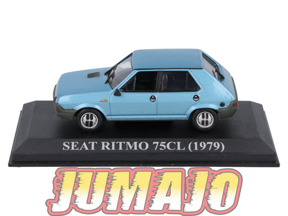 VAE208 voiture 1/43 IXO altaya : SEAT Ritmo 75cl 1979