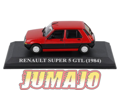 VAE210 voiture antan Espagne 1/43 IXO Altaya RENAULT SUPER 5 GTL 1984