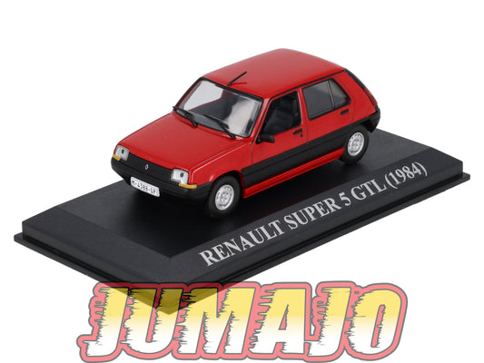 VAE210 voiture antan Espagne 1/43 IXO Altaya RENAULT SUPER 5 GTL 1984