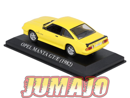 VAE211 Voiture 1/43 IXO altaya OPEL Manta GT/E 1982 jaune