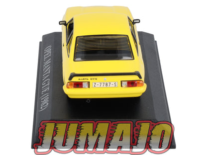VAE211 Voiture 1/43 IXO altaya OPEL Manta GT/E 1982 jaune