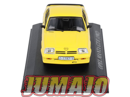 VAE211 Voiture 1/43 IXO altaya OPEL Manta GT/E 1982 jaune